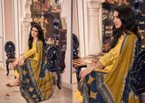 Perigia Collection Pure Pashmina Suit - Yellow