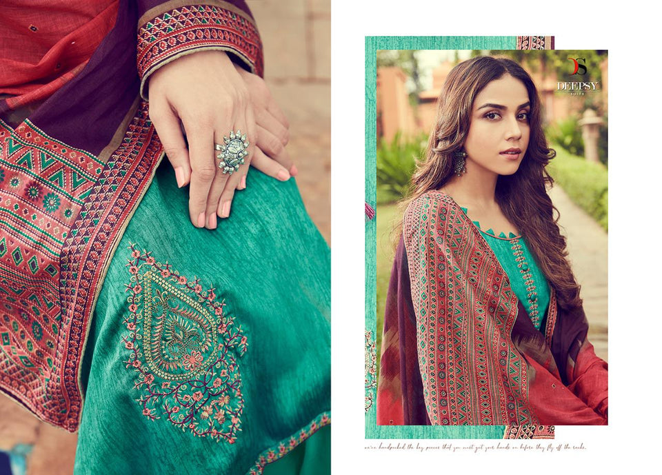 Fantabulous Collection Suit - Turquoise