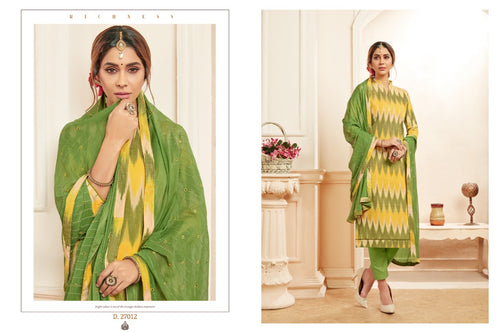 Amsterdam Collection Suit - Yellow/Green