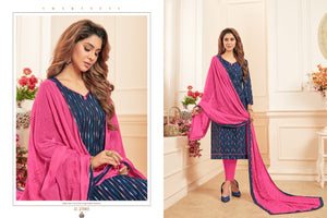 Amsterdam Collection Suit - Blue/Pink
